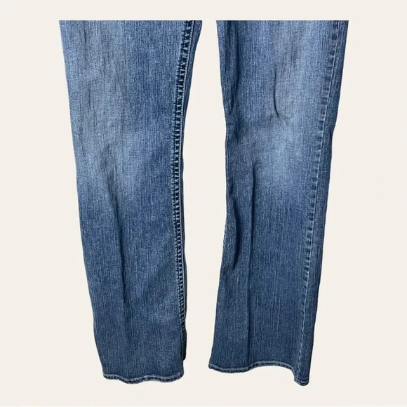 0502W. SILVER JEANS DENIM MEDIUM WASH IN COLOR SIZE 31 BOOTCUT STYLE - Picture 4 of 10